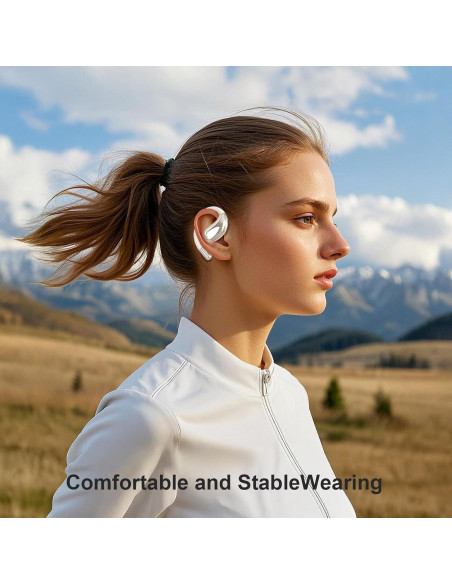 Auriculares Inalámbricos Psadhi J500 Plus Bluetooth 5.4 Caqui