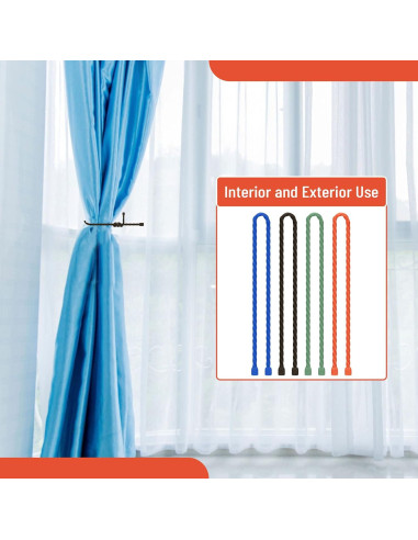 Bridas de Silicona Reutilizables Fortuna Horse 30.48 cm Multicolor