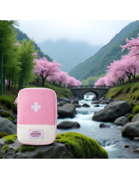 Bolsa de Primeros Auxilios Rosa Mozff Mini 15x10.5cm