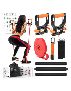 Banda de Resistencia Ajustable Northdeer 15-35 lbs para Ejercicio