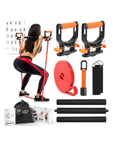 Banda de Resistencia Ajustable Northdeer 15-35 lbs para Ejercicio