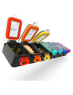 Organizador Semanal de Pastillas Bexeen 7 Días Impermeable