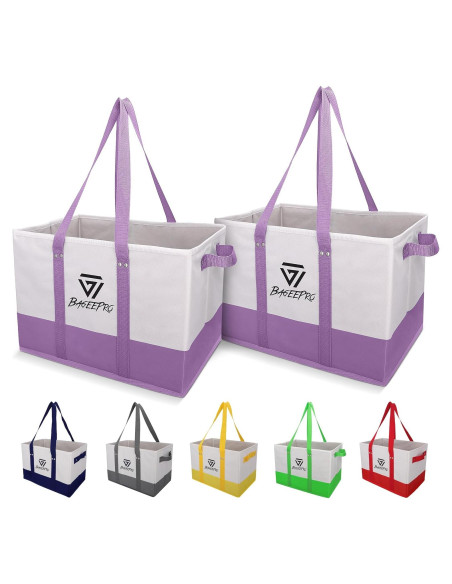 Bolsas de Compras Plegables BageePro 2Pack 38x25x27cm