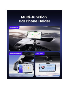 Soporte para Teléfono en el Coche Vpryhuan 360 Ajustable 2