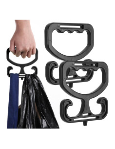 Soporte para Bolsas de Compras Sibba 2 Pcs Resistente 36.29kg