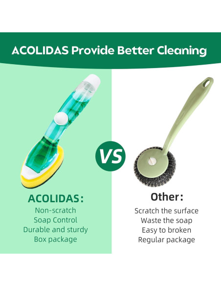 Recargas de Varita para Platos Acolidas 6 Piezas Sin Rayones