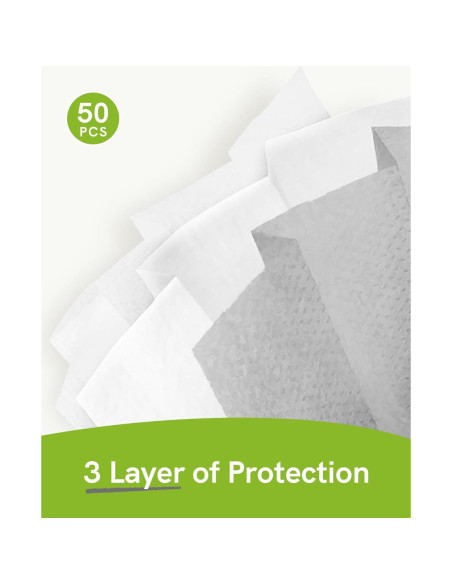 Mascarillas Desechables FriCARE 3 Capas Grado Médico 50 Unidades