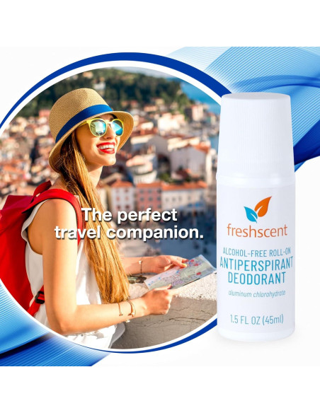 Desodorante Roll-On Freshscent Sin Alcohol 42.5 g Paquete 96