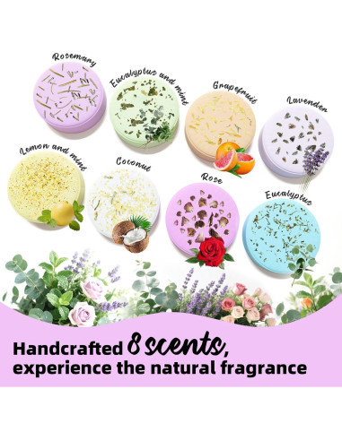 Bombas de Vapor Aromaterapia iukoien - Paquete de 8 Unidades