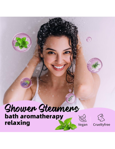 Bombas de Vapor Aromaterapia iukoien - Paquete de 8 Unidades