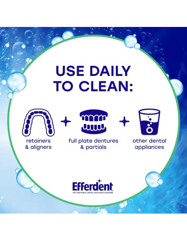 Protector Dental DenTek Professional Fit para Bruxismo + Tabletas Efferdent