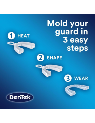 Protector Dental DenTek Professional Fit para Bruxismo + Tabletas Efferdent