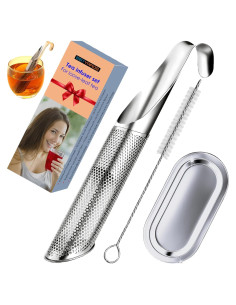 Juego de Infusores de Té EGYYARDS de Acero Inoxidable 304