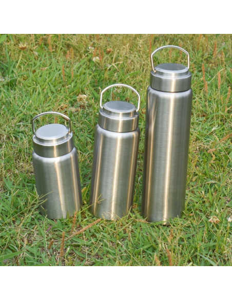 Botella de Agua Aislada CDJ 355ml Acero Inoxidable con Filtro