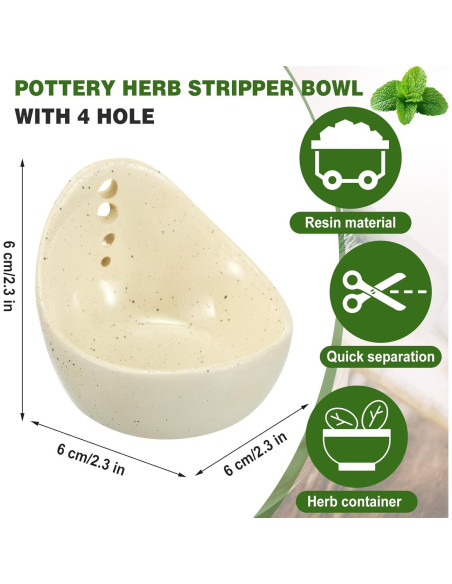 Juego de Tijeras de Cocina y Tazón Deshojador Remerry