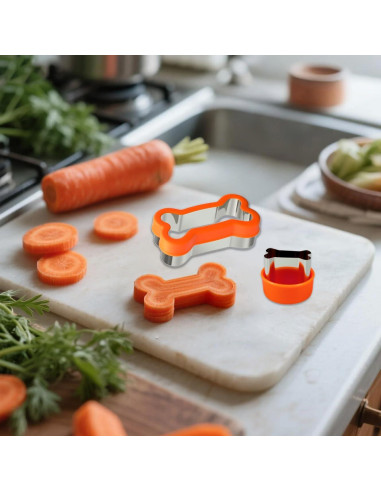 Juego de Cortadores de Galletas para Perros VTUGP - 3 Piezas