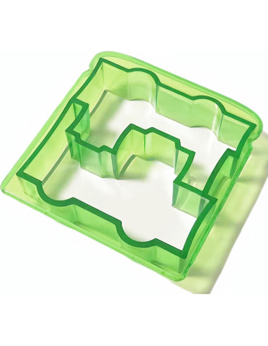 Juego de Cortadores de Sándwich YNHIAG 4 Piezas - Corazón, Coche, Tren, Corona