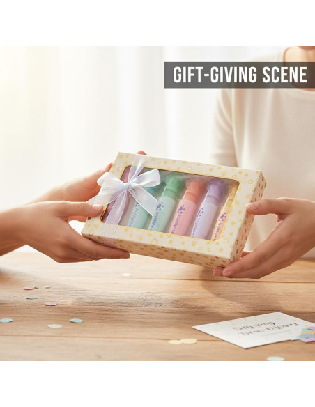 Set de 6 Mini Resaltadores Kawaii IEFFPIN Multicolor