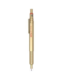 Lápiz Mecánico rOtring 600 Oro 0.5mm Profesional 2