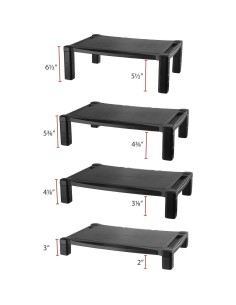 Soporte para Monitor Kantek MS500 Ajustable 50.8x33.7cm Negro 2