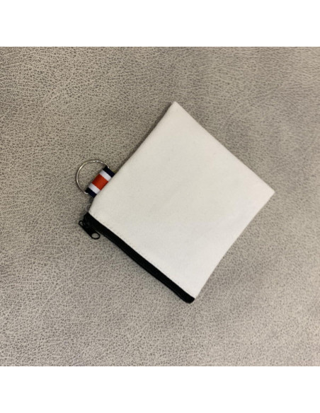 Paquete de 3 bolsas de lienzo con cremallera DraCra