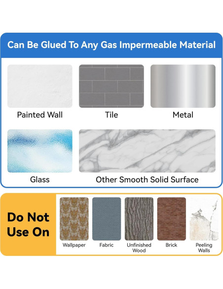 Clips Adhesivos para Cables CableGeeker 50Pcs Negro