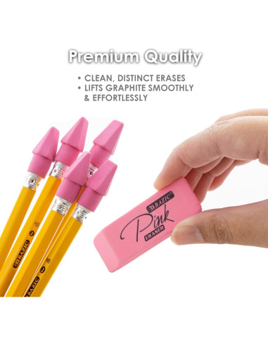 Borradores BAZIC en Bloque y Punta de Cincel - 2 Paquetes