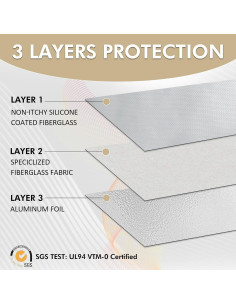 Paquete de 2 Bolsas de Documentos a Prueba de Fuego LeadCon 2