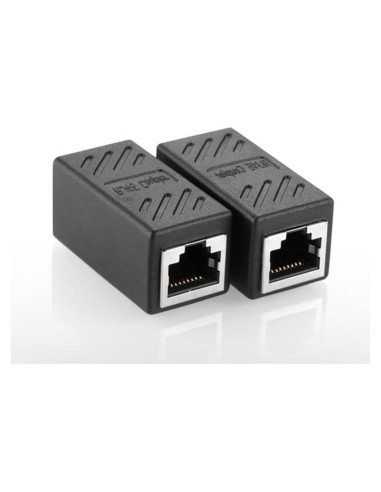 Conector Acoplador RJ45 FANTIA Cat6A 2 Pcs Extensión Ethernet