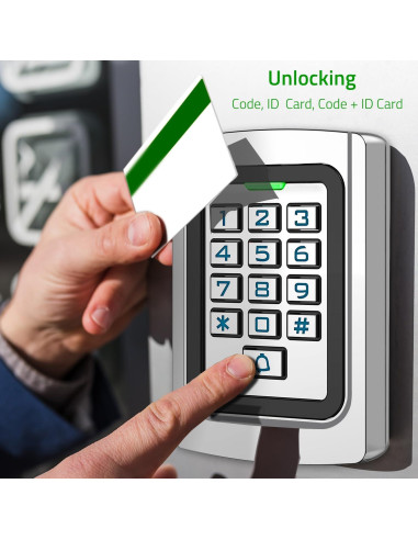 Teclado de Control de Acceso AMOCAM K10ID IP68 2000 Usuarios