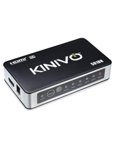 Interruptor HDMI 4K Kinivo 501BN 5 Puertos con Control Remoto