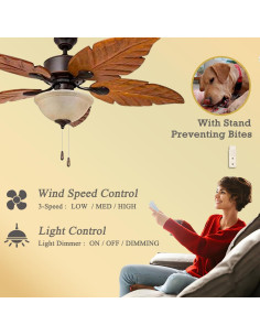 Control Remoto Universal para Ventilador de Techo Harbor Breeze RC-92T 2