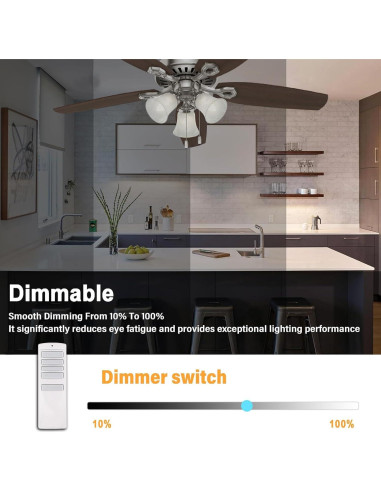 Control Remoto Universal para Ventilador de Techo Harbor Breeze RC-92T