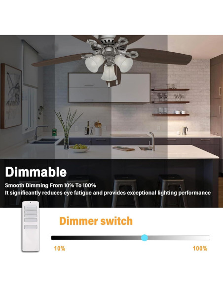 Control Remoto Universal para Ventilador de Techo Harbor Breeze RC-92T