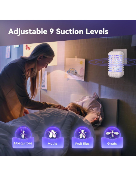 Trampa de Insectos Eléctrica Tiptop Home 314C 2 Piezas 2W