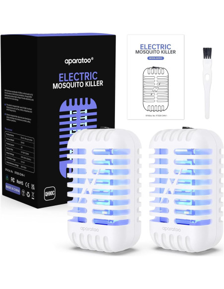 Trampa de Insectos Eléctrica Tiptop Home 314C 2 Piezas 2W