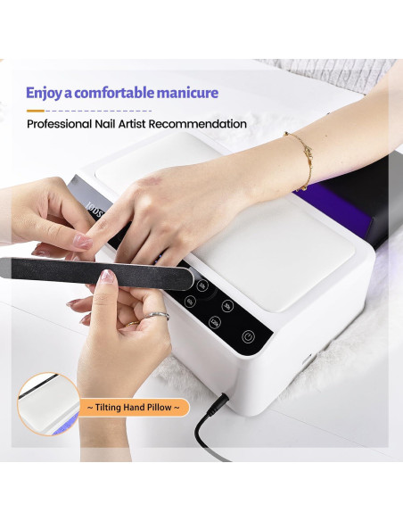 Lámpara de Uñas Profesional JODSONE 72W con Almohadilla