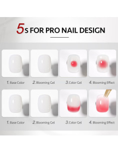 Gel de Floración GAOY 16ml Transparente para Uñas DIY 2