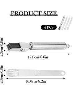 Plantilla de Delineador de Ojos Silicona Reutilizable UPIQNG 2