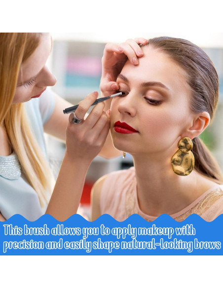 60 Micro Cepillos de Cejas y Pestañas LXUEJIE - Reutilizables