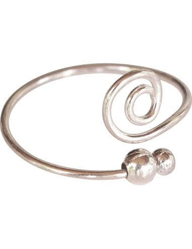 Anillo Ajustable de Plata de Ley 925 para Dedo del Pie - Joyería MiYa