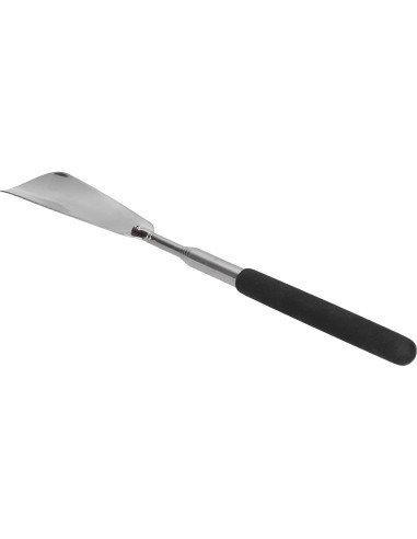 Cuchara para zapatos extensible Akozon, acero inoxidable, 30 cm