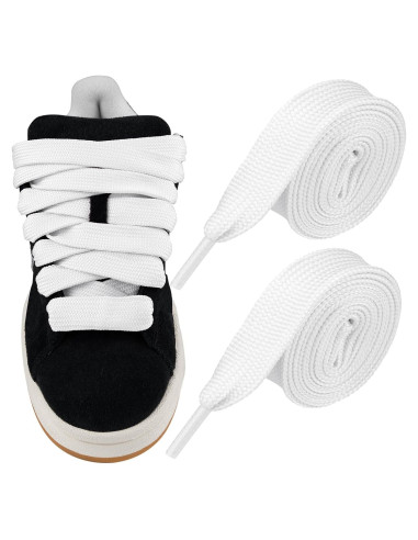 Cintas Planas Endoto para Zapatillas Adidas Campus 114cm