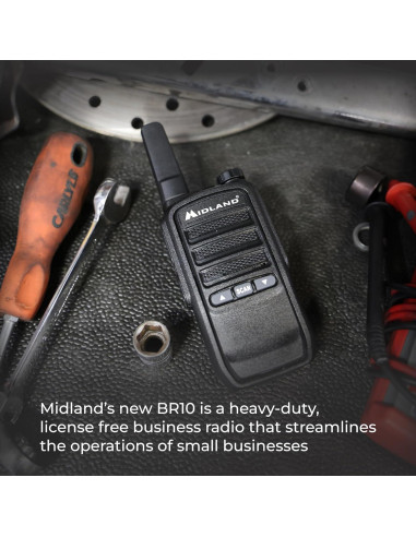 Walkie Talkies Midland BR10 FRS 2-Pack 2W Recargables