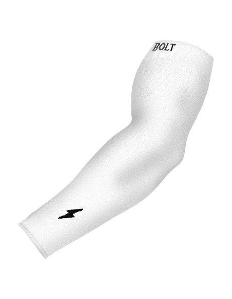 Manga de Compresión Graduada Bruce Bolt - Grande/Extra Grande - Blanco