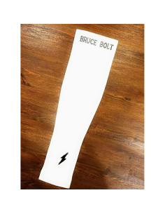 Manga de Compresión Graduada Bruce Bolt - Grande/Extra Grande - Blanco 2