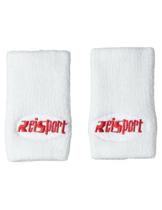 Muñequera de Gimnasia Reisport - Protección Unisex Blanca