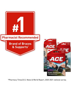 Férula para Tobillo ACE con Estabilizadores Laterales Ajustable 2