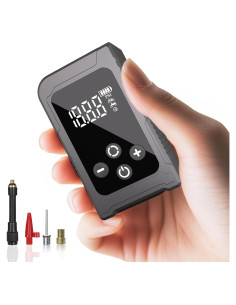 Mini bomba eléctrica MALIHOO BP150 con manómetro 150 PSI