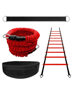 Conjunto de Entrenamiento de Velocidad Tuyzhrymlic con Escalera y Banda 80lb